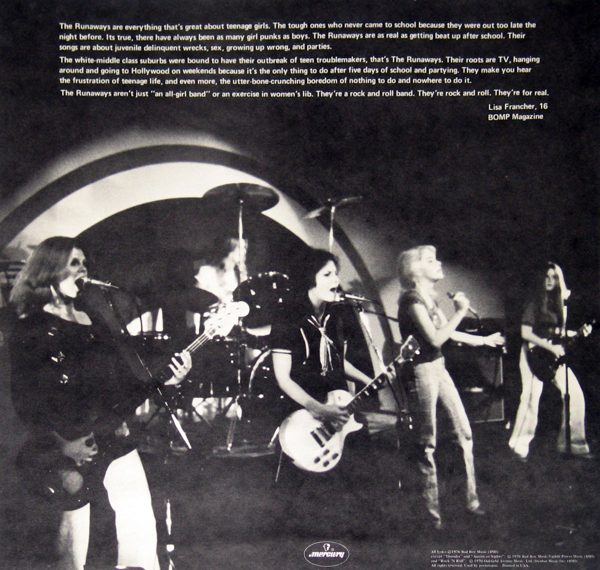 High Resolution Photo #5 RUNAWAYS The Runaways Self-titled Vinyl Record